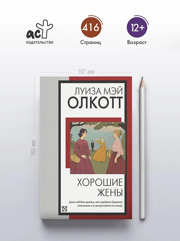 Книга Хорошие жены (Луиза Мэй Олкотт) — 5