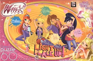 Пазл 60А 12490 Винкс ROCKS THE WORLD-Stella (220х330) (5+) (коробка)