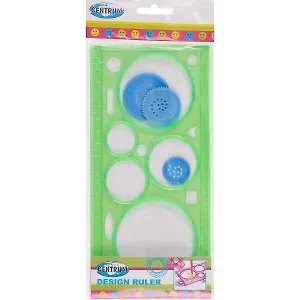 Линейка-спирограф, 20 см