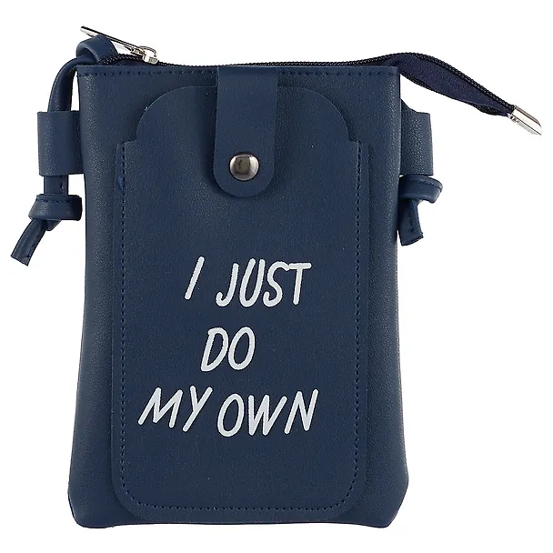 Сумка на молнии I just do my own(кожзам)(12х19) 2646300 — 6