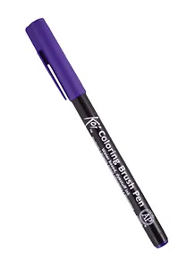 Маркер акварельный "Koi" кисточка №24 Пурпурный