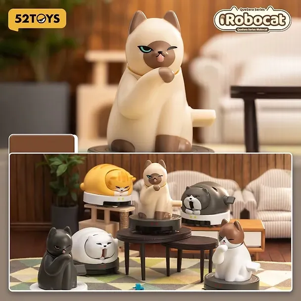 Коллекционная фигурка Robocat, 9cм, 12-52TOYS-202611, Blind Box, 52 Toys, 15+ 3158353 — 1