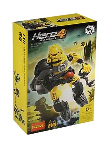 Робот-трансформер Hero 4 Жёлтый (15-02031-9803)