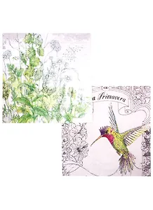 Набор салфеток для декупажа Колибри 2 шт. 1333636/SDL085500