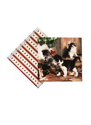 Набор салфеток для декупажа Играющие котята - 2шт 2311851