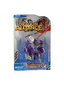 Игрушка-трансформер «Трансформер-дракон Dragon Alliance», фиолетовый