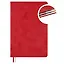 Ежедневник дат. 2026г. А5 176л "Тиволи глосс" красный, кожзам, тв.переплет, блинт.тиснение, офсет, справ.мат-лы, вырубка, закругл.углы, 2 ляссе, инд.уп — 3116501 — 2