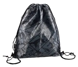 Мешок для сменной обуви "Naruto" 38*48см, серый, полиэстер