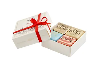 Конфеты пралине Москва, СЧАСТЬЕ, набор №3, 4 штуки, 200 г 3103939