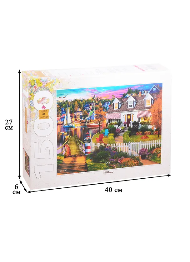 Пазл Дом в гавани Чарльз Харбор 1500 элементов Step Puzzle 83070 2832216 — 2