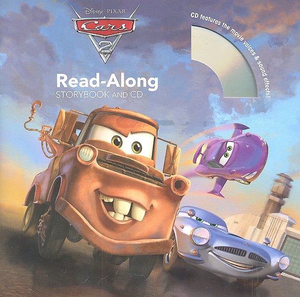 Книга Disney: Cars 2 Read-Along Storybook (book with CD) () — 1