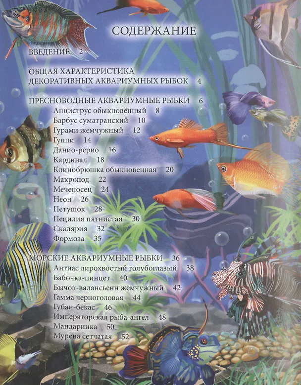 Книга Аквариумные рыбки (Лада Александрова) — 2