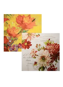 Набор для творчества Салфетки для декупажа Сезонные цветы - 2 шт.