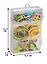 Набор канцелярский: скрепки 25мм 70шт цветные виниловые, резинки ассорти 15гр, зажимы 15мм 16шт цветные — 242051 — 2