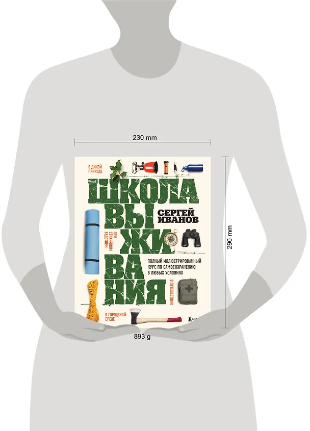 Книга Школа выживания. Полный иллюстрированный курс по самосохранению в любых условиях (Сергей Иванов) — 6