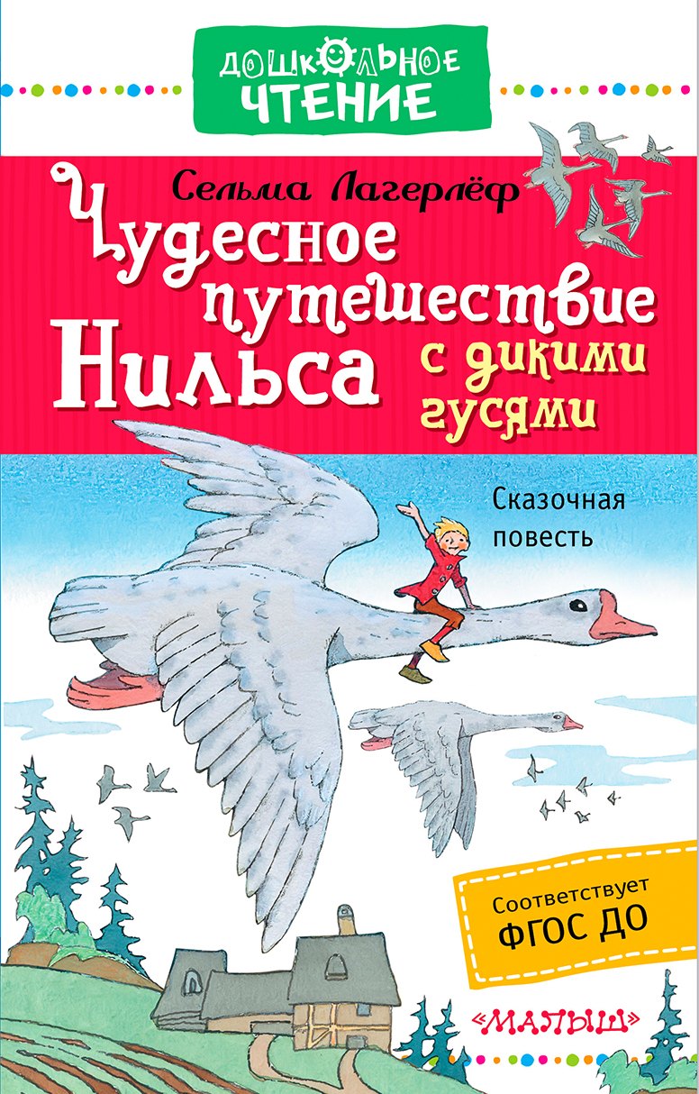 

Чудесное путешествие Нильса с дикими гусями: сказочная повесть