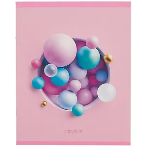 Тетрадь в клетку Listoff, "Розовая коллекция", 48 листов, в ассортименте 259339