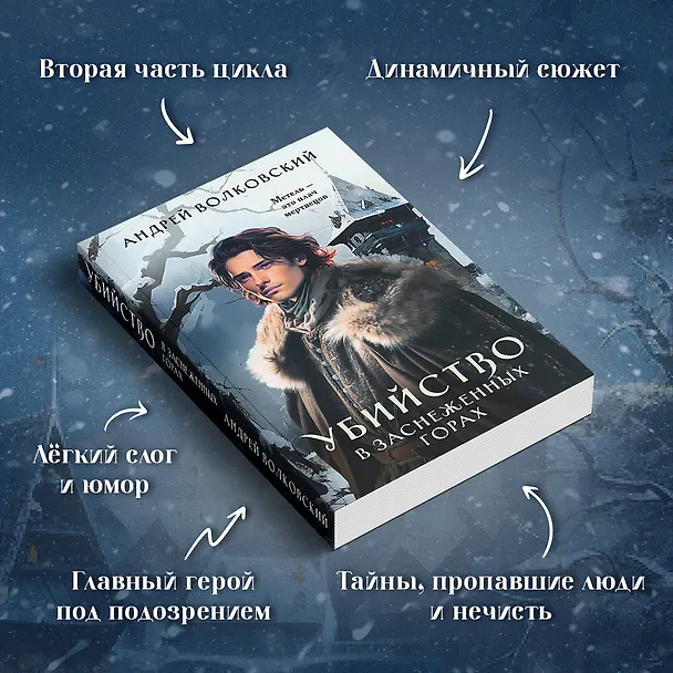 Книга Убийство в заснеженных горах (Андрей Волковский) — 6