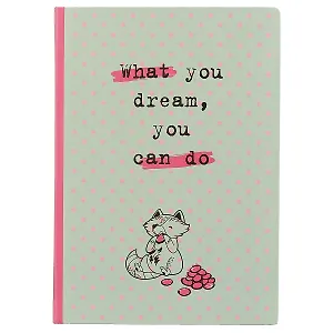 Блокнот «What you dream, you can do», 192 страницы, А5