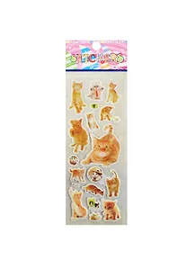 Наклейки 5 Кошки (JF-1191) (11004303) (упаковка)