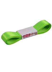 Лента атласная 2см*4 ярда,  556-Acid green