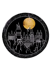 Подставка под напитки Гарри Поттер Рождество в Хогвартс (картон) (11х11) (CST004)