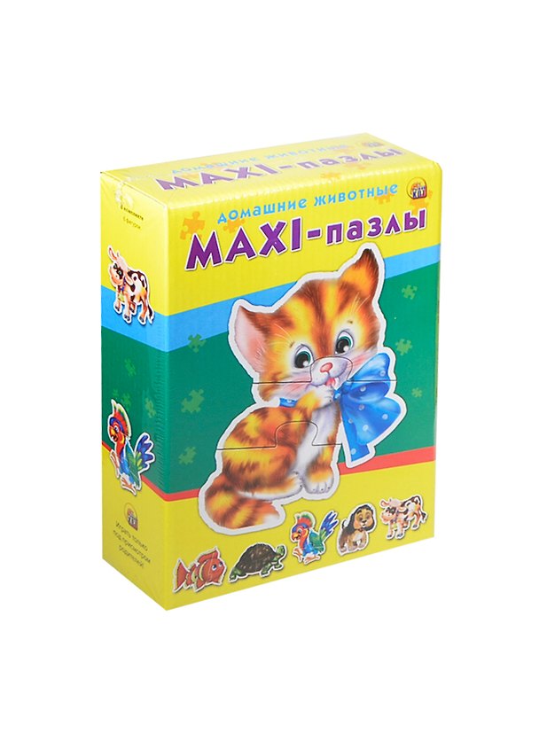 Макси-пазлы Домашние животные (ПМ-7977) (6 картинок) (Рыжий кот) (3+) 2416261 — 1