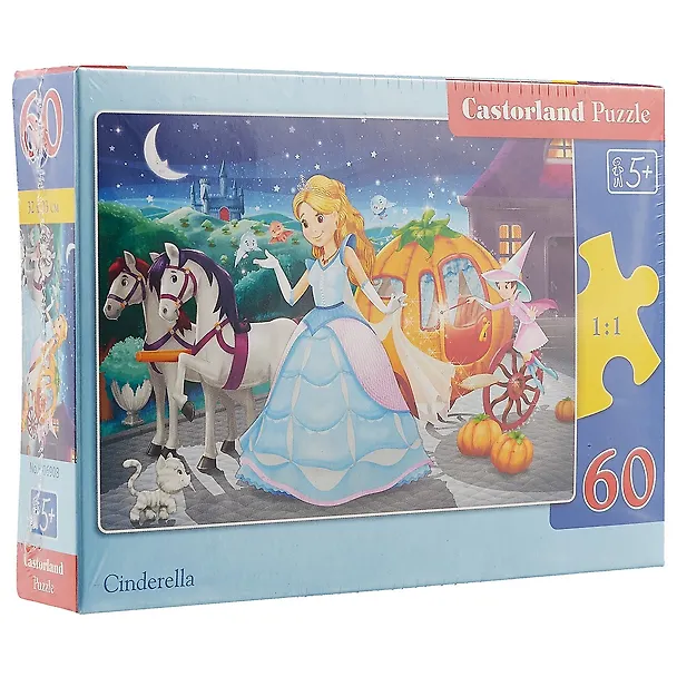 Пазл Castorland MIDI Золушка 60эл, 32*23см В-06908 2539690 — 2