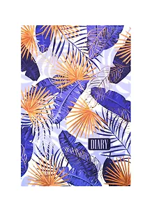 Ежедневник недат. А5 80л В джунглях 7БЦ, лам.софт-тач, тисн.фольгой, офсет