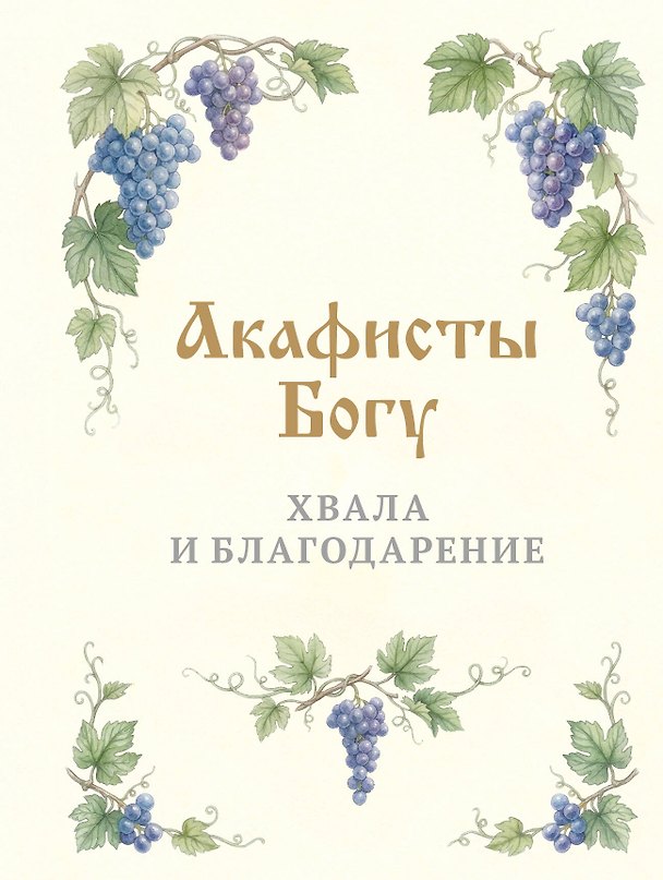 Книга Акафисты Богу. Хвала и благодарение () — 1