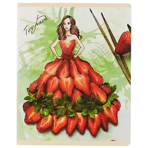 Тетрадь в клетку ПЗБМ, "Мода-природа", 48 листов, в ассортименте