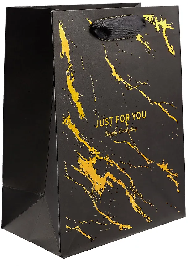 Пакет А5 23*18*10 "Black Marble" нейтр., бум.мат 2981916 — 2