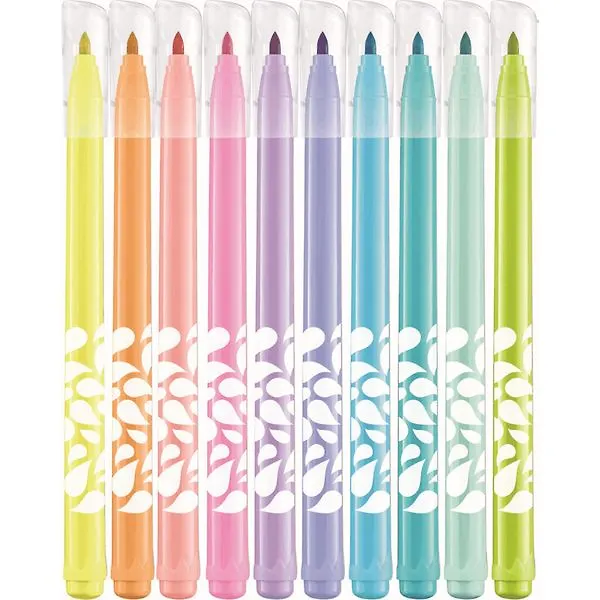 Фломастеры «Pastel» Maped, 10 цветов, смываемые 2984913 — 2