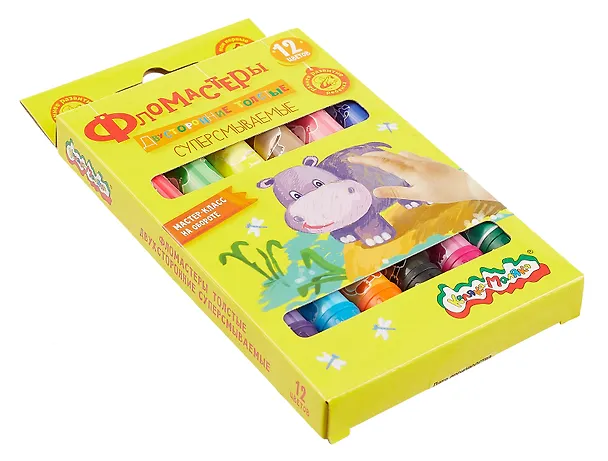 Фломастеры Каляка -Маляка, 12 цветов 3044999 — 4