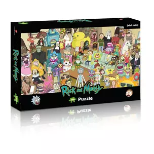 Пазл Rick&Morty/Рик и Морти, 1000 деталей — 2877172 — 1