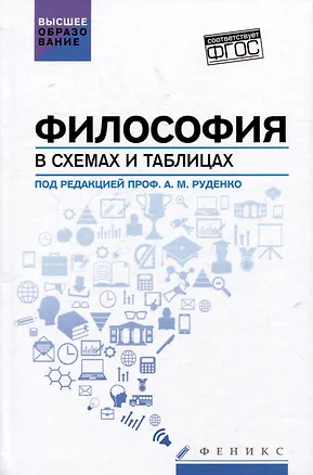 Книга Философия в схемах и таблицах: учебное пособие (Андрей Руденко, Виктория Котлярова, Юрий Шестаков)