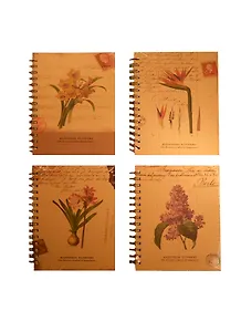 Книга для записей А5 192л лин. "Flowers" 7БЦ, инд.уп., Haich