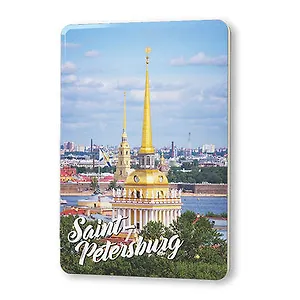 Сувенир, Магнит Адмиралтейство 5,6*8,3см, картон