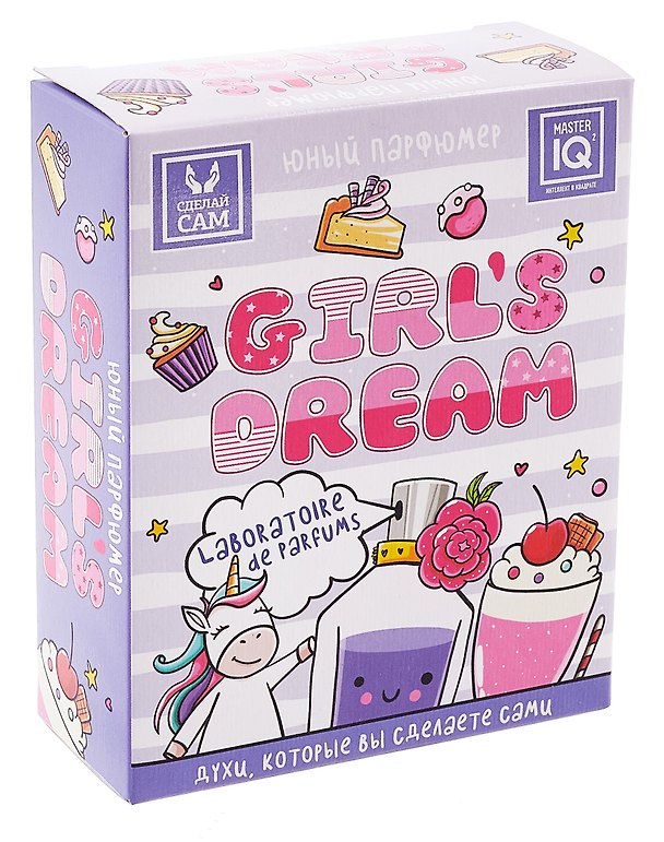 Детский набор для приготовления парфюма «Юный Парфюмер. Girl`s Dream», Каррас 327264 — 1
