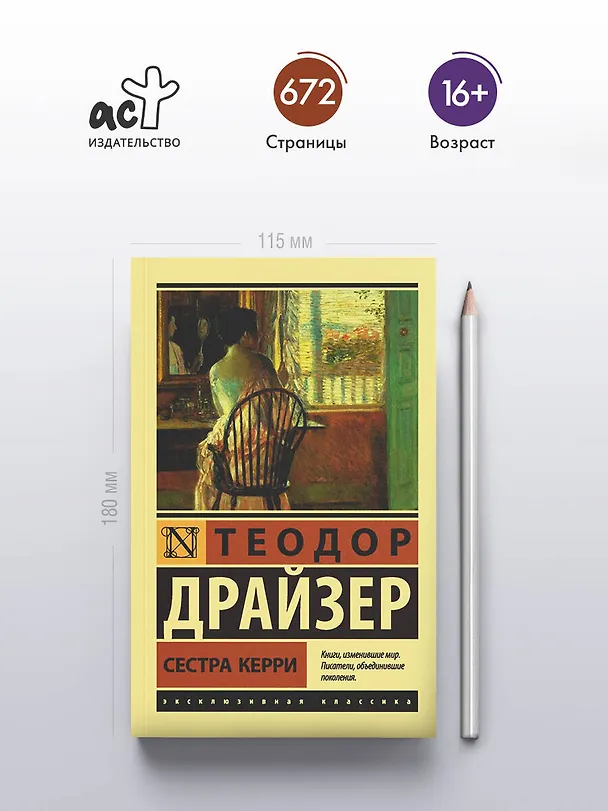 Книга Сестра Керри (Теодор Драйзер) — 6