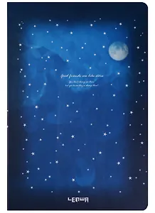 Блокнот "Good friends are like stars"