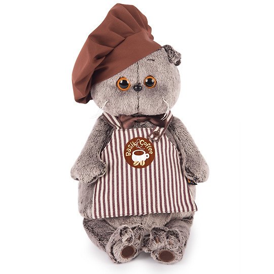 Игрушка мягкая Budi Basa, Басик - бариста 25см 2593957 — 1