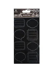 Стикеры с эффектом меловой доски Lucky and Love (9321) (3 л. по 8шт) (Рукоделие) (упаковка)