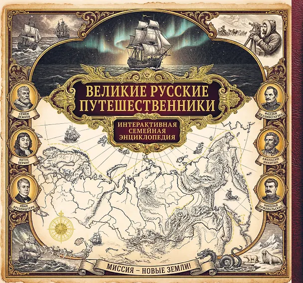 Книга Великие русские путешественники. Интерактивная семейная энциклопедия () — 1