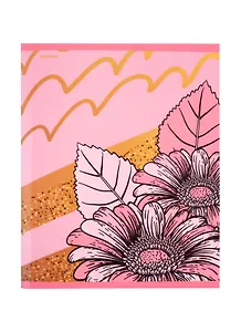 Тетрадь в клетку Unnika, "Весенние цветы", 96 листов, в ассортименте