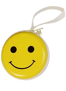 Монетница на молнии Смайл 7см (металл) 12-11984-SM-01