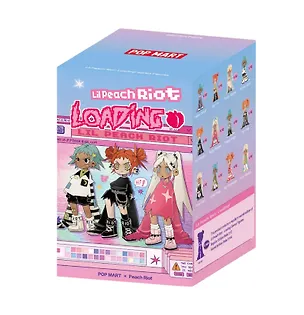Фигурка коллекционная Pop Mart - Lil Peach Riot: Loading! Series 10х7х7, в ассортименте, в непрозрачной Сюрприз-коробке 3106467