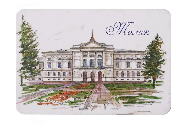 Магнит картон Государственный университет (Томск) (МК/341/002) 3127235 — 1