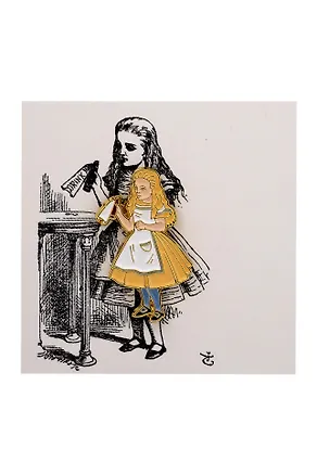 Значок эмалированный Алиса. Выпей меня (1114941) 3134715