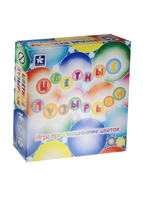 НИ Цветные пузырьки (модель НПК 165) (НП109) (6+) (Познавайте мир играя) (Игры и игрушки) (коробка) 2523663 — 1